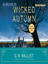 Wicked Autumn (MP3): Max Tudor Series, Book 1